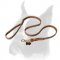 Boxer Latigo Leather Braided Dog Leash