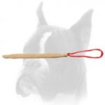 Pocket toy made of jute with handle for Boxer puppy training