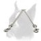 Chrome plated steel Boxer coupler for walking 2 dogs