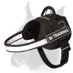 Multifunctional Boxer Dog Harness with Reflective Strap and Patches