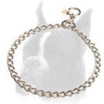 Stainless Steel Choke Collar with HS Quality Label - 1/9 inch (3mm)