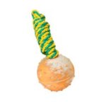 Round Ball Dog Chew Toy-Hygiene Dog Ball for Boxer - Medium 2 1/3 inch (6 cm)