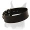 Extra Wide Boxer Collar Made of Full Grain Leather