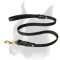 Multitask Braided Leather Leash for Boxer