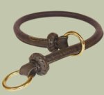 Attractive leather choke collar for Boxer