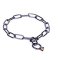 "Under Control" Herm Sprenger Black Stainless Steel Chain Boxer Collar