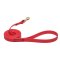 Red Waterproof Boxer Leash Made of Biothane