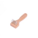 "Tidy Look" Wooden Brush/Comb With Metal Teeth for Boxer