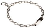 Fur Saver Steel Chrome Plated Collar for Boxer - 1/9 inch (3mm)
