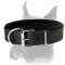 Leather Dog Collar Padded with Thick Felt for Boxer