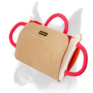 Leather Covered Boxer Bite Pillow for Efficient Training