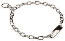 Fur Saver Steel Chrome Plated Collar for Boxer - 1/9 inch (3mm)