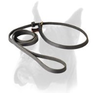 Braided Leather Dog Leash 4 foot-Braided Lead Boxer