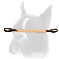 Leather Obedience Dog Tug for Boxer