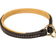 Pretty leather Boxer choke collar