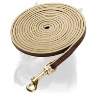 Soft Premium Leather Leash 10mm wide for Boxer
