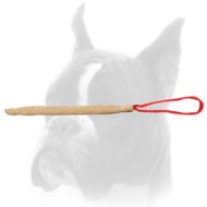Pocket toy made of jute with handle for Boxer puppy training