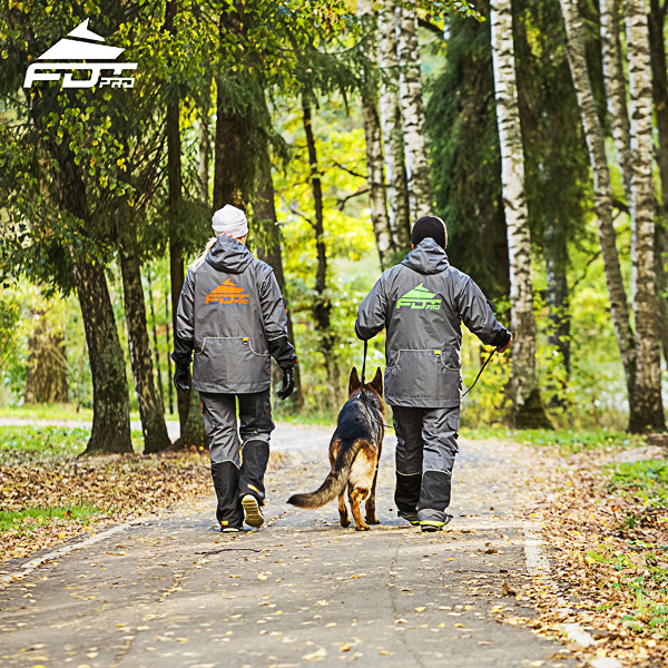 FDT Pro Dog Trainer Jacket of Quality for All Weather Use