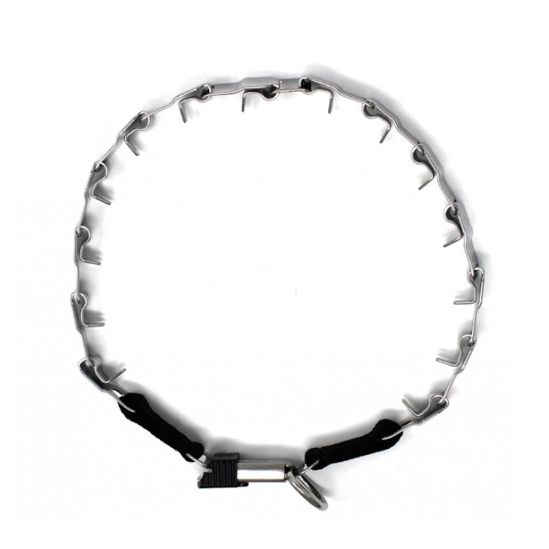 Herm Sprenger Stainless Steel Neck Tech Prong Collar with Buckle - 19 inches (48 cm) long