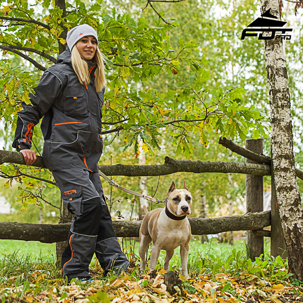 Men / Women Design Pants with Convenient Back Pockets for Active Dog Training