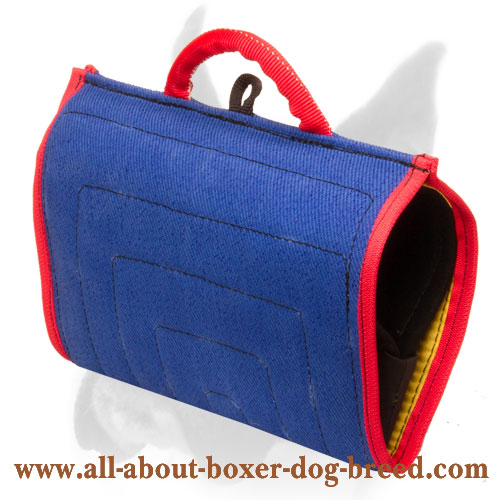 French Linen Dog Bite Builder for Young Dogs and Puppies Training 