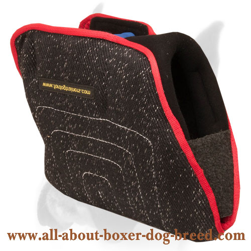 French Linen Dog Bite Builder for Young Dogs and Puppies Training 