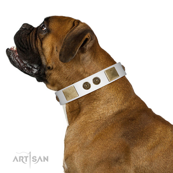 Convenient dog collar handmade for your attractive pet