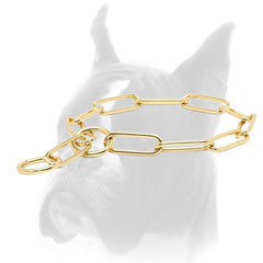 Brass Boxer Choke Collar