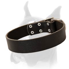 Extra Wide Every Day Leather Collar