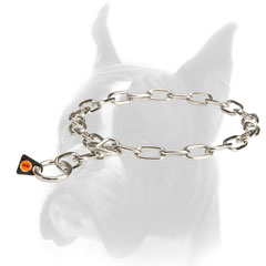 Stainless Steel Boxer Fur Saver Collar