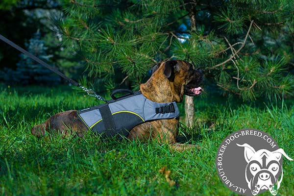 Nylon Boxer Vest with Stitched D-Ring