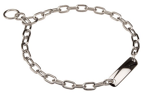 Fur Saver Steel Chrome Plated Collar for Boxer - 1/9 inch (3mm)