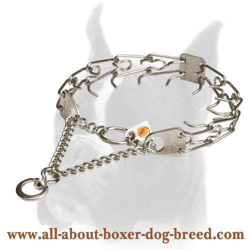 HS Stainless Steel Pinch Prong Collar - 1/11 inch (2.25 mm)