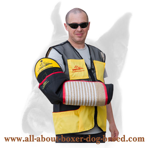 Bite Training Sleeve with Shoulder Protection for Boxer