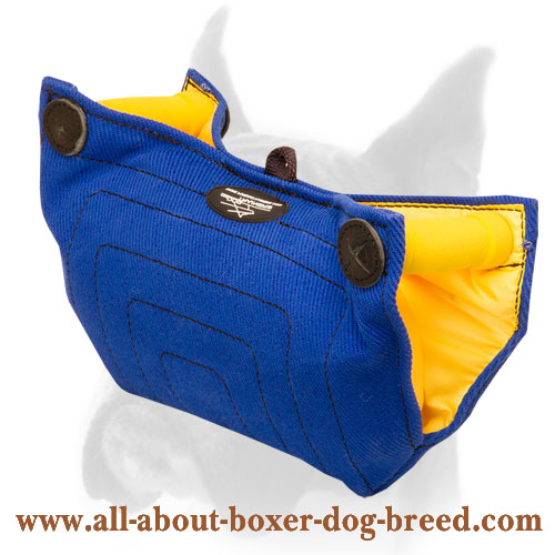 Fully Hand Crafted puppy and young dog bite builder for your Boxer