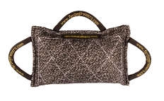 Durable French Linen Dog Bite Pad with Handles for Boxer