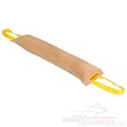 Leather Huge Bite Tug with 2 Handles for Boxer Training