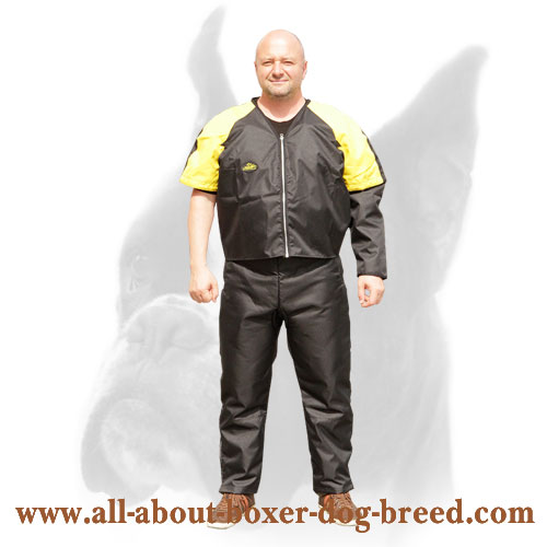 Protection scratch suit for Boxer training