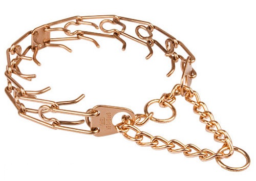 Durable Training Curogan Boxer Pinch Prong Collar - 1/8 inch (3.25mm)