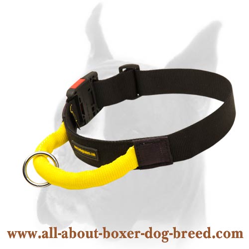 Extra Soft and Durable Collar for Boxer Dog