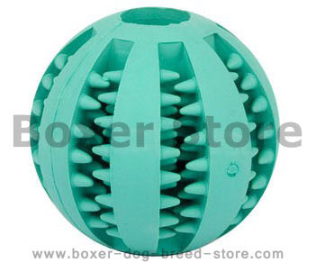 Round Ball Dog Toy for Boxer 2 inch