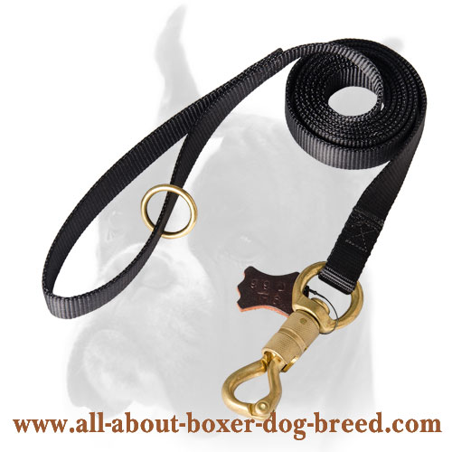 Boxer Dog Leash of Water-proof Nylon
