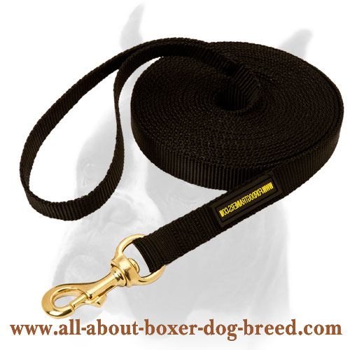 Dependable nylon leash for different kinds of training